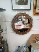 Specchio vintage vimini usato  Alcamo