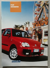 Używany, Fiat Seicento Range Brochure 2003 - Mia Active Sound Sporting na sprzedaż  Wysyłka do Poland
