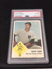 1963 Fleer Baseball Ralph Terry #26 New York NY Yankees PSA 8 Nm-Mt for sale  Shipping to South Africa