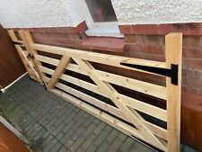 Wooden driveway gates for sale  FLINT