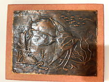 Embossed copper art for sale  San Antonio