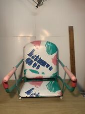 Vintage Turquoise Graco Tot Loc Table Top High Chair Booster Seat Safari for sale  Shipping to South Africa