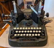 Antique Oliver No. 9 "Batwing" Typewriter, Fully Functional, used for sale  Shipping to South Africa