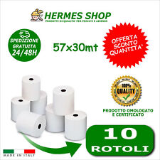 Rotoli termici 57x30 usato  Mercato San Severino