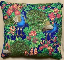 Peacock cushion for sale  CORBY