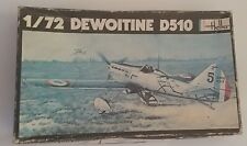 1/72 Heller Dewotine D510 model kit for sale  WHITSTABLE