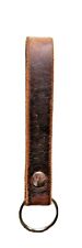 Llavero de cuero marrón envejecido BÚFALO agua, llavero, llavero, bucle de llave, usado segunda mano  Embacar hacia Argentina