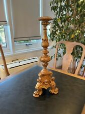 Antico candelabro legno usato  Roma