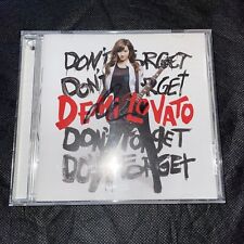 CD autografado Demi Lovato Don’t Forget autografado comprar usado  Enviando para Brazil