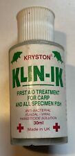 Used, KRYSTON  KLIN-IK CARP, ALL SPECIMEN & COARSE FISH FIRST AID TREATMENT for sale  Shipping to South Africa