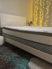 White leather bed for sale  Fort Worth