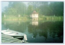 Park Rapids Minnesota Postcard 3M Wonewok River Boat Dawn Broken c1960 Vintage for sale  Shipping to South Africa