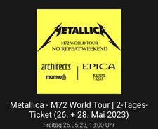 Metallica doppelshow konzertka gebraucht kaufen  Deutschland