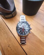 mens citizen eco drive chronograph watch RED WINDER MODEL for sale  Shipping to South Africa