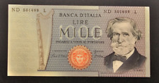 Banconota 1000 lire usato  Italia