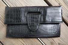 Clutch kunstleder kroko gebraucht kaufen  Aying