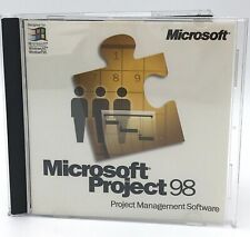 Microsoft Project 98 SR-1 Project Management Software CD Key Product Code for sale  Shipping to South Africa