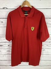 Camiseta polo Ferrari XL vermelha 2002 manga curta comprar usado  Enviando para Brazil