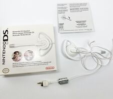 Auriculares Nintendo DS 2007 con microauriculares blancos para hablar/chat segunda mano  Embacar hacia Argentina