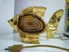 Lampe poisson agate d'occasion  France