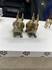 Rabbit sculpture brass for sale  COVENTRY