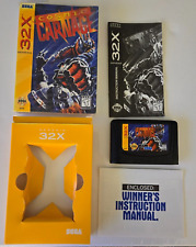 Cosmic Carnage (Sega 32X, 1994) Inserção manual completa na caixa, usado comprar usado  Enviando para Brazil
