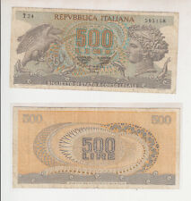 Repubblica 500 lire usato  Italia