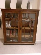 Bookcase glass doors for sale  WOKING