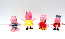 Lote de 4 brinquedos de bonecos Peppa Pig - enfeites de bolo comprar usado  Enviando para Brazil