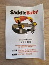 Saddle baby shoulder for sale  POOLE
