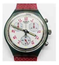 Swatch chrono rosso usato  Italia