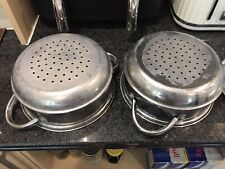 Teir steamer pans for sale  LONDON