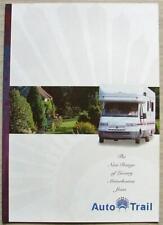 PEUGEOT AUTO TRAIL MOTORHOMES Scout CHEROKEE Mohican + Sales Brochure c1996, used for sale  Shipping to South Africa
