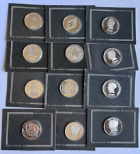 Star Trek • Lote de 12 moedas de prata Franklin Mint • Vulcano, Romulano, Ferengi comprar usado  Enviando para Brazil