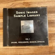 Sonic Images Sample Library Vol 1 CD 1988 Beats música eletrônica DJ arquivo MP3 WAV comprar usado  Enviando para Brazil