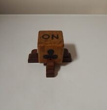 Vintage wooden cube for sale  WITNEY
