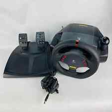 Used, Logitech MOMO Racing E-UH9 Force Feedback Steering Wheel & Pedals Race Simulator for sale  Shipping to South Africa