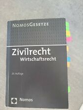 Zivilrecht auflage nomos gebraucht kaufen  Erfurt