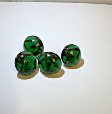 Vintage buttons green for sale  SANDY