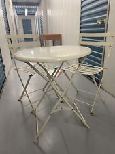 White outdoor table for sale  Stamford