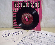 Christiane Chantal 45 RPM Familia Péndulo - Polka Hongos - Scoladisque N º 3064, usado comprar usado  Enviando para Brazil