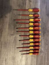 Wiha vde screwdrivers for sale  UK