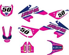 Kit de decalques personalizados estilo rosa ativo Honda CRF 50 2013 - 2021 adesivos gráficos, usado comprar usado  Enviando para Brazil