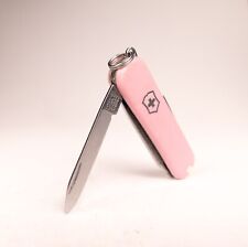 Navaja de bolsillo Victorinox ejército suizo clásico rosa pálido color retirado 58 mm segunda mano  Embacar hacia Argentina