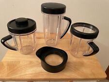 TAZAS Y JARRA NUTRIBULLET RX 1700W MODELO NB301S CON TAPA Y PICO, usado segunda mano  Embacar hacia Argentina