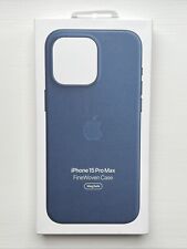 Apple FineWoven Case with MagSafe for iPhone 15 Pro Max - PACIFIC BLUE for sale  Shipping to South Africa