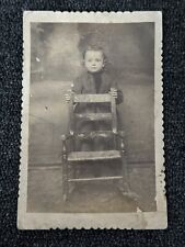 Antiguo gabinete tarjeta foto niña latina mexicana niño Sardis Mississippi silla, usado segunda mano  Embacar hacia Argentina