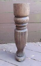 Used, Antique Early 1900s Victorian Salvaged 23" Oak Dining Table Leg Steampunk for sale  Shipping to South Africa