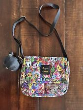 New! w/o tags Lesportsac Tokidoki Shoulder Purse Messenger Bag Crossbody Bear  for sale  Shipping to South Africa