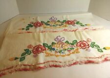 Vintage set embroidered for sale  Raymore